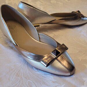 Trina Turk Metallic Ballet Flats
